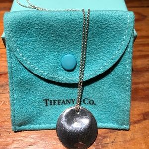 Tiffany & Co. Elsa Peretti SS Disc Pendant Neck